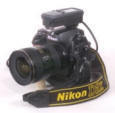 Nikon med kopplad GPS