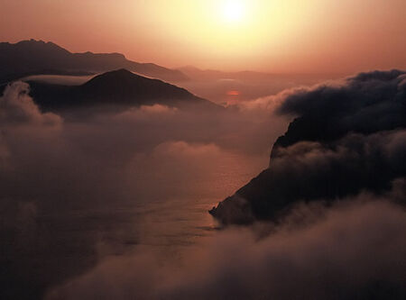 Soluppgång över Capri