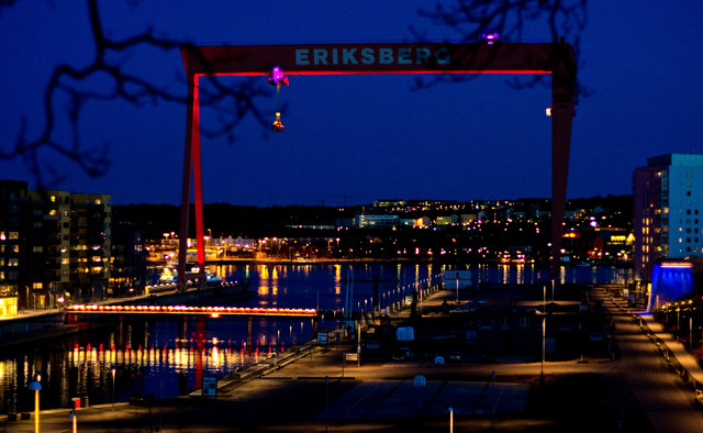 Eriksberg en vÃ¥rkvÃ¤ll, apr 2011