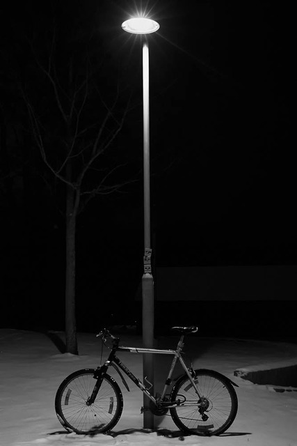 En ensam cykel