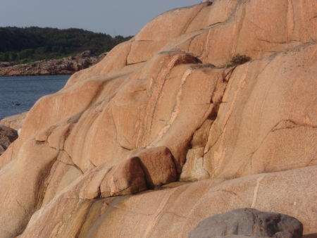 Bohusläns röda mjuka klippor