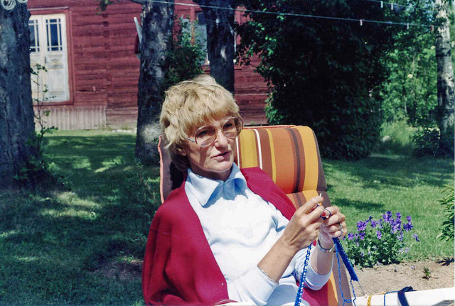 Lena på Drabo sommaren1982 031