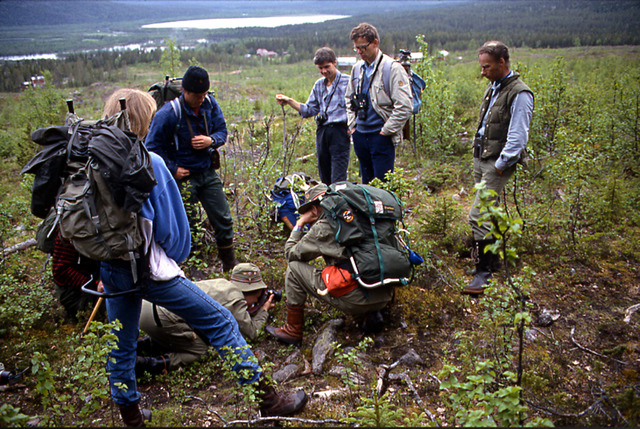 005 Deltagarna på fotokursen i Kvikkjokk 1987