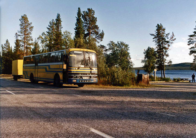 Bussen från Gällivare till Ritsem 1977 Padjelanta012