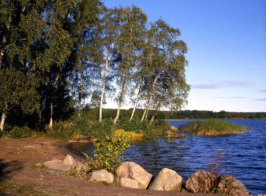 Täby-Höstbild-från-Ullnasjön 1987 