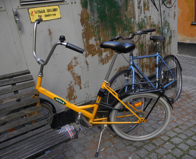 Cykel i Gamla stan