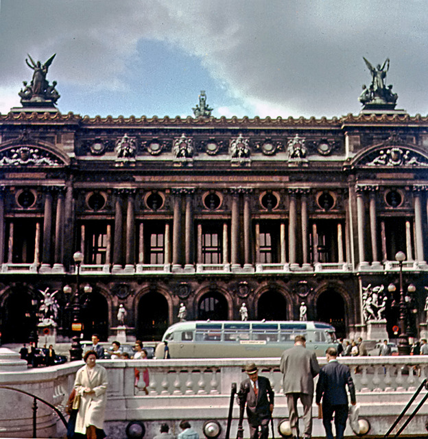 Parisoperan och nedgången till Metron 1960