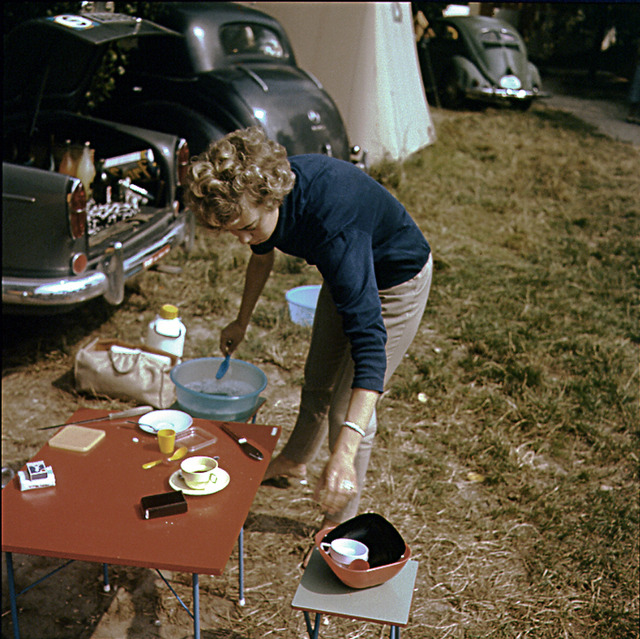 På en campingplats i Paris 1960 copy
